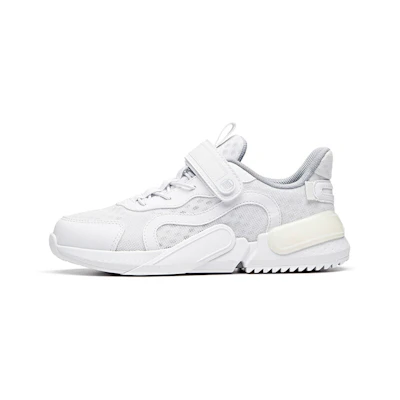 (Youth) Anta Fashion Mesh Casual Running Shoe 'White Grey'