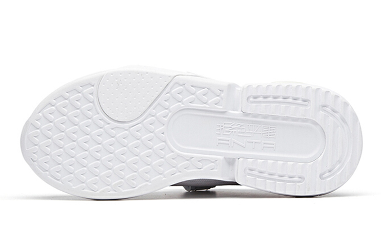 Purchase (Youth) Anta Fashion Mesh Casual Running Shoe 'White Grey' 312028821-6
