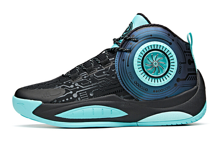 (Youth) Anta Flash 6 'Black Blue' 312111111-4
