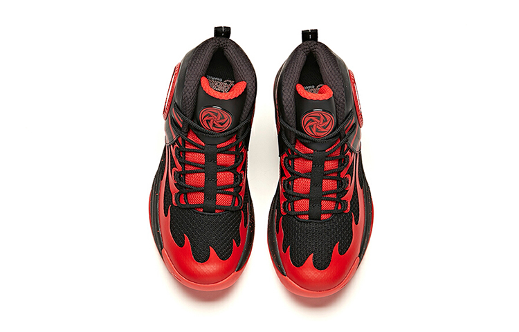 Lookbook (Youth) Anta Flash 6 'Black Red' 312111111-3