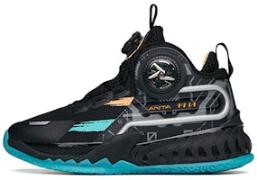 (Youth) Anta Flash 7 High-Top Basketball Shoes 'Black Orange' 312211101-1 (Youth) Anta Flash 7 High-Top Basketball Shoes 'Black Orange' 312211101-1