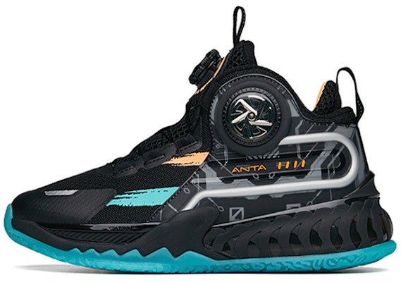 (Youth) Anta Flash 7 High-Top Basketball Shoes 'Black Orange' 312211101-1 Buy (Youth) Anta Flash 7 High-Top Basketball Shoes 'Black Orange' 312211101-1