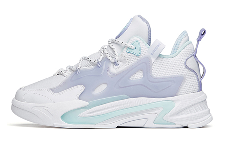 (Youth) Anta G6 'White Blue Purple' 322218081-2