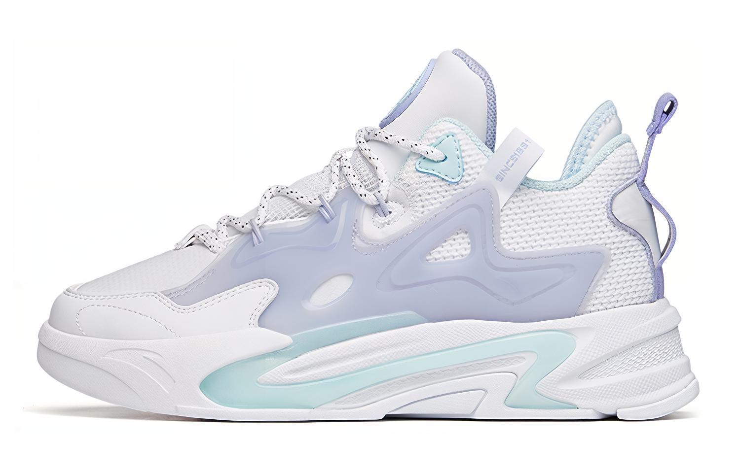 (Youth) Anta G6 'White Blue Purple' 322218081-2