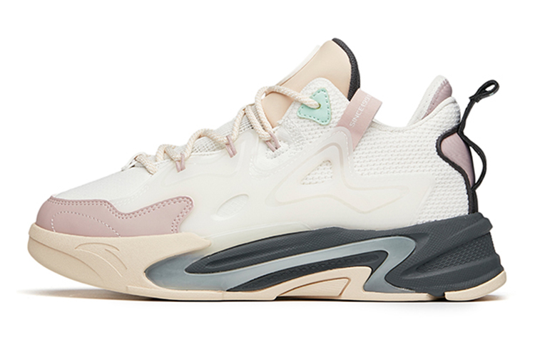 (Youth) Anta G6 'White Pink Grey' 322218081-4