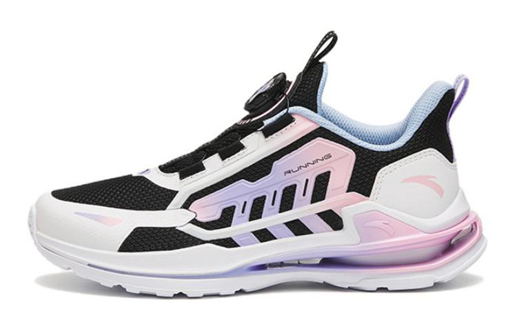 (Youth) Anta GH2.0 Low 'Black White Purple' 322245573-3