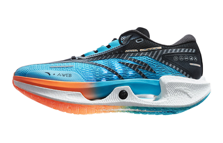 (Youth) Anta GT 'Professional Racing Low Black Blue' 312225599-5