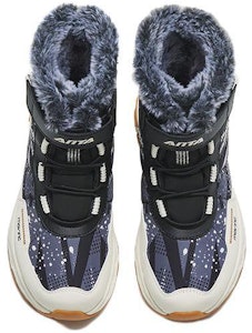 (JR) 安踏黑白旋钮高帮运动鞋 A312246941-1 Lookbook (JR) 安踏黑白旋钮高帮运动鞋 A312246941-1