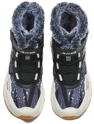 (Youth) Anta High-Top 'Black and White Twist Button' A312246941-1 Lookbook (Youth) Anta High-Top 'Black and White Twist Button' A312246941-1