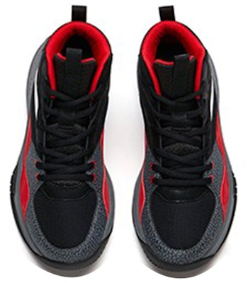 (Youth) Anta High-Top 'Black Red' A312141105A-3 Shop (Youth) Anta High-Top 'Black Red' A312141105A-3