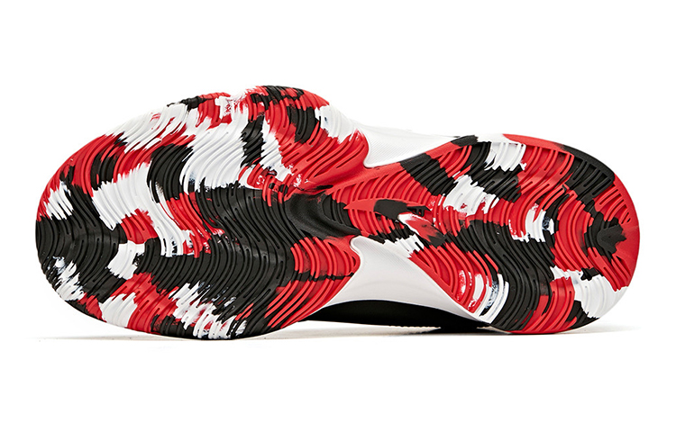 (Youth) Anta High-Top 'Black Red' 圖 5