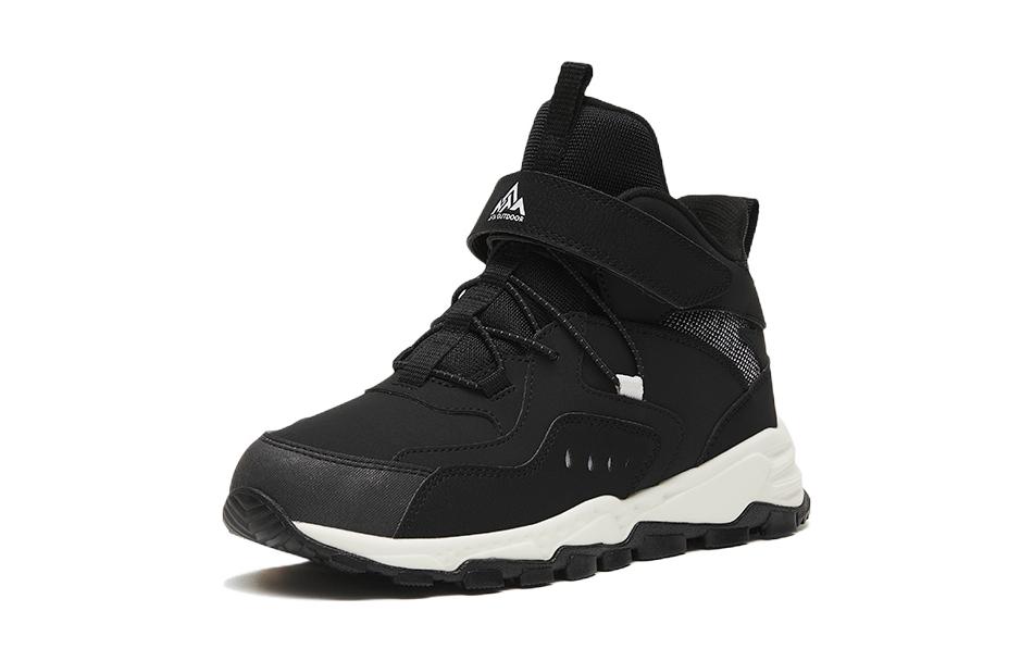 Order (Youth) Anta High-Top 'Black Velcro Leather' A312246960-4