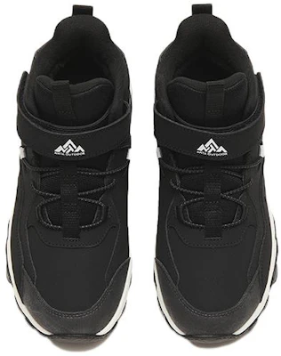 (Youth) Anta High-Top 'Black Velcro Leather' A312246960-4 Lookbook (Youth) Anta High-Top 'Black Velcro Leather' A312246960-4