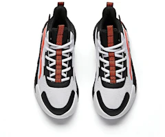 Lookbook 大童 Anta安踏 網面拼接 減震耐磨 高幫運動休閒鞋 黑白橙