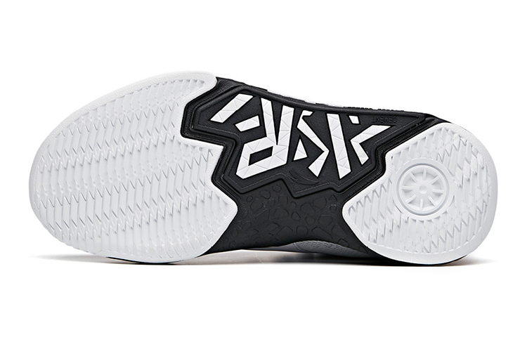 (Youth) Anta High-Top 'Black White Orange' 圖 5