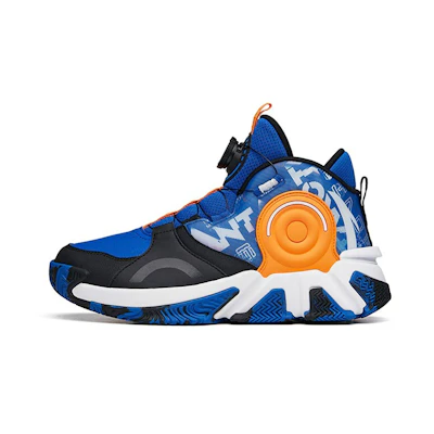 (Youth) Anta High-Top 'Blue Black Yellow White'