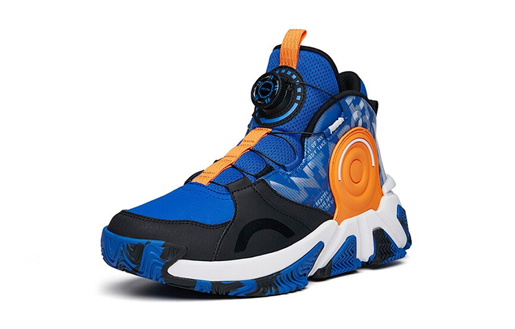 (Youth) Anta High-Top 'Blue Black Yellow White' 圖 2