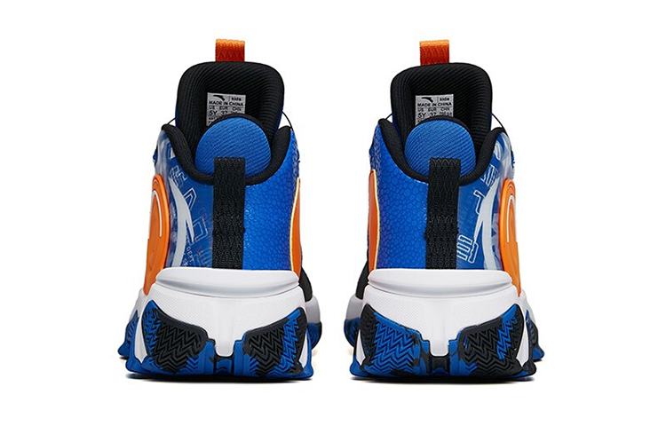 (Youth) Anta High-Top 'Blue Black Yellow White' 圖 4