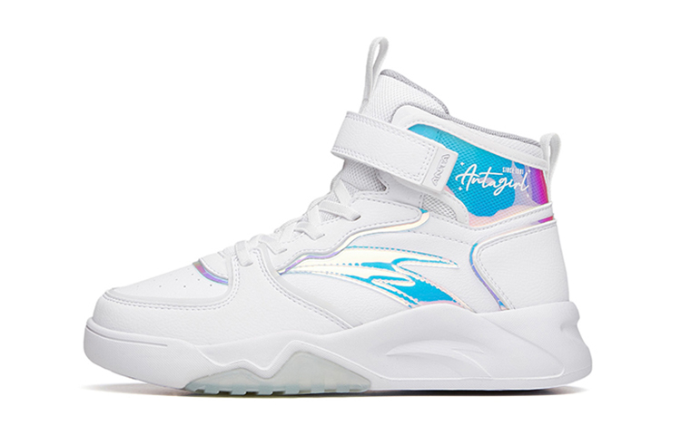 Buy (JR) Anta Kasut Tinggi 'Putih Kasual' A322138030-6