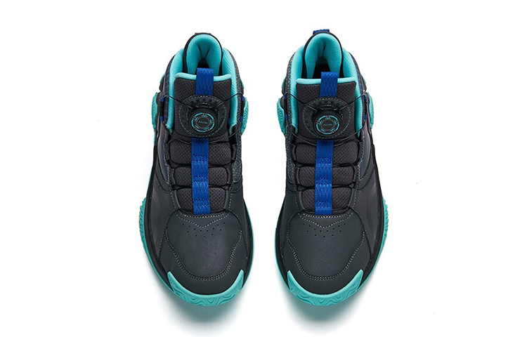 (Youth) Anta High-Top 'Grey Green Blue Silver' 圖 3