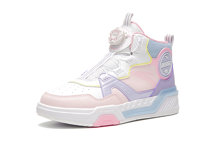 (Youth) Anta High-Top 'Pink White Purple' 圖 2