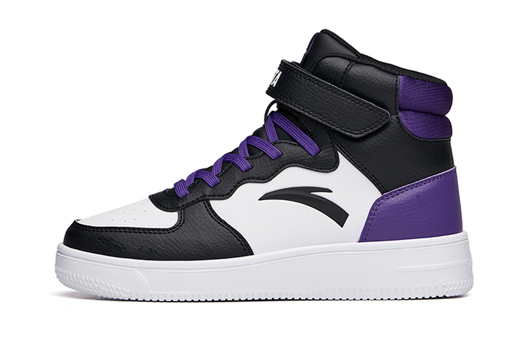 (Youth) Anta High-Top 'White Black Purple' A33038015H-6