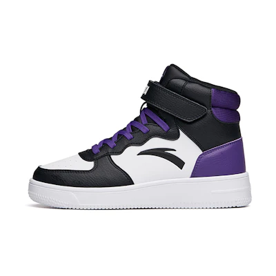 (Youth) Anta High-Top 'White Black Purple'