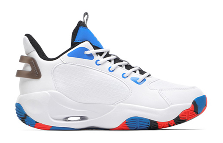 (Youth) Anta High-Top 'White Blue Red' 圖 2