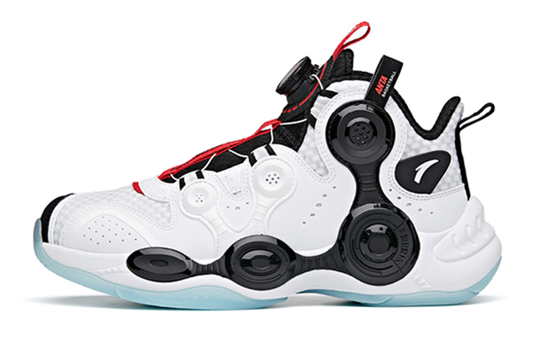 (Youth) Anta High-Top Basketball 'Alien White Black Red' 312131110B-2