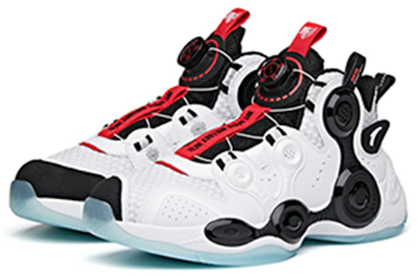 (Youth) Anta High-Top Basketball 'Alien White Black Red' 312131110B-2 Lookbook (Youth) Anta High-Top Basketball 'Alien White Black Red' 312131110B-2