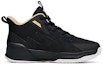 Order (JR) Anta High-Top Basketball 'Hitam Emas Kelabu' A312131181-4