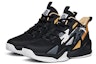 Lookbook (JR) Anta High-Top Basketball 'Hitam Emas Kelabu' A312131181-4
