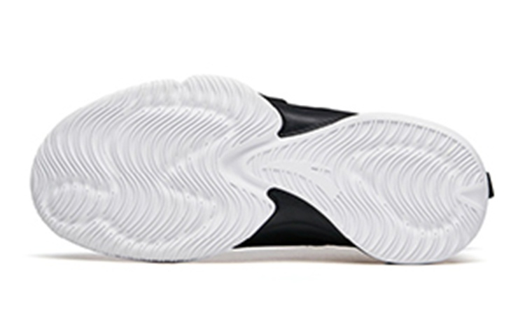 Details for (Youth) Anta High-Top Basketball 'Black Gold Grey' A312131181-4