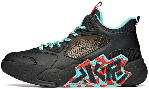 大童 Anta安踏 混凝土之星 高筒 籃球鞋 黑綠 Buy 大童 Anta安踏 混凝土之星 高筒 籃球鞋 黑綠