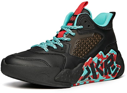 大童 Anta安踏 混凝土之星 高筒 籃球鞋 黑綠 Order 大童 Anta安踏 混凝土之星 高筒 籃球鞋 黑綠