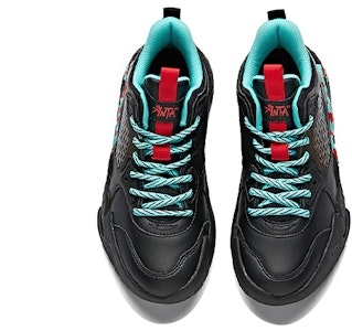 大童 Anta安踏 混凝土之星 高筒 籃球鞋 黑綠 Lookbook 大童 Anta安踏 混凝土之星 高筒 籃球鞋 黑綠