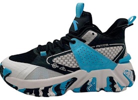 (Youth) Anta High-Top Basketball 'Black Grey Blue' 312311115-1 (Youth) Anta High-Top Basketball 'Black Grey Blue' 312311115-1