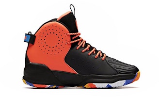(JR) 安踏高帮篮球鞋'黑橙色' 31941102-3 Order (JR) 安踏高帮篮球鞋'黑橙色' 31941102-3
