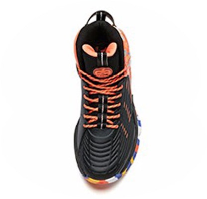 (Youth) Anta High-Top Basketball 'Black Orange' 31941102-3 Lookbook (Youth) Anta High-Top Basketball 'Black Orange' 31941102-3