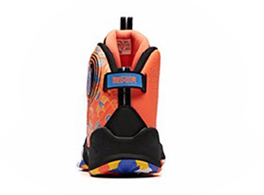(Youth) Anta High-Top Basketball 'Black Orange' 31941102-3 Shop (Youth) Anta High-Top Basketball 'Black Orange' 31941102-3