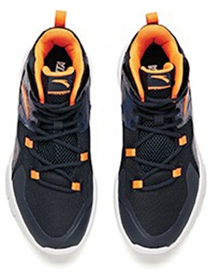 (Youth) Anta High-Top Basketball 'Black Orange' A31031105-1 Lookbook (Youth) Anta High-Top Basketball 'Black Orange' A31031105-1
