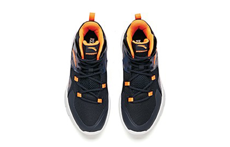 Lookbook (Youth) Anta High-Top Basketball 'Black Orange' A31031105-1