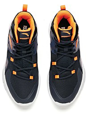 (Youth) Anta High-Top Basketball 'Black Orange' A31031105-1 Lookbook (Youth) Anta High-Top Basketball 'Black Orange' A31031105-1