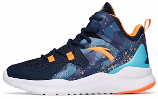 (Youth) Anta High-Top Basketball 'Black Orange Green' A312221165-2 (Youth) Anta High-Top Basketball 'Black Orange Green' A312221165-2