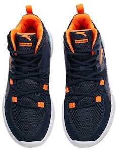 (JR) Anta High-Top Basket 'Hitam Oranye Hijau' A312221165-2 Lookbook (JR) Anta High-Top Basket 'Hitam Oranye Hijau' A312221165-2