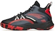 Buy (JR) Anta High-Top Basketball 'Hitam Merah' 312111125-4