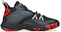 Order (Youth) Anta High-Top Basketball 'Black Red' 312111125-4