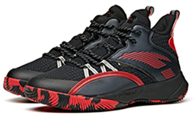 (JR) ユース用アンタ高バスケットボールシューズ『ブラックレッド』312111125-4 312111125-4 Lookbook (JR) ユース用アンタ高バスケットボールシューズ『ブラックレッド』312111125-4 312111125-4