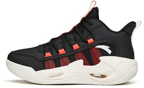 (JR) 安踏高帮篮球鞋 '黑红' A312211100N-6 Buy (JR) 安踏高帮篮球鞋 '黑红' A312211100N-6