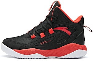 (Youth) Anta High-Top Basketball 'Black Red White' 312011115-4 (Youth) Anta High-Top Basketball 'Black Red White' 312011115-4
